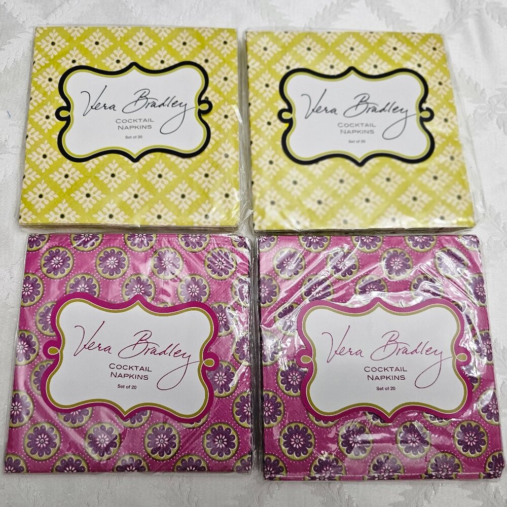 Vera Bradley Cocktail Napkins!